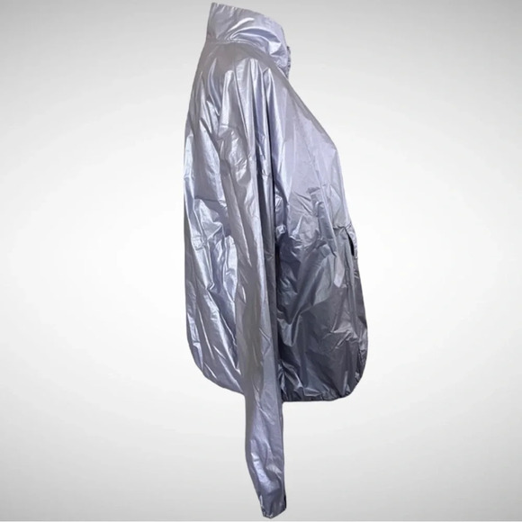 UNDER ARMOUR Silver Half Zip Woven Anorak Jacket‎ | Medium | EUC - Picture 4 of 12